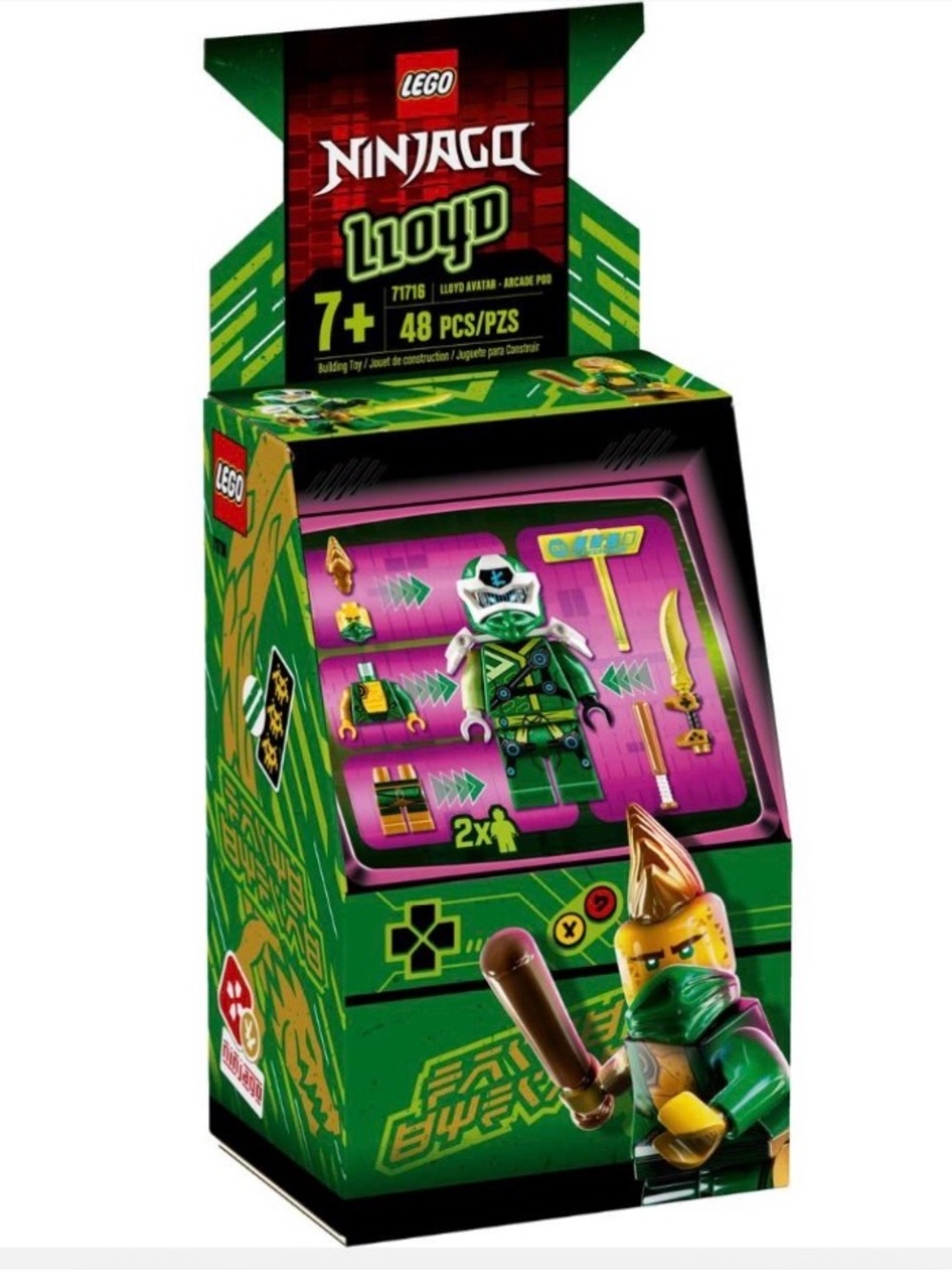 Lego Ninjago 71716 Lloyd Avatar Arcade Pod